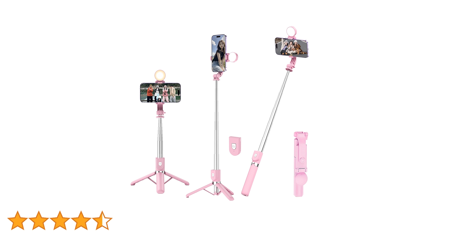 自撮りスタンド　遠隔スイッチ 61DjPLKComL.jpg_BO30,255,255,